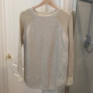 Cream sweater
